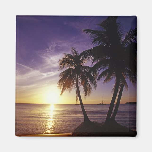 Strände von Negril, Jamaika 3 Magnet (Vorne)