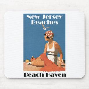 Strände von New Jersey ~ Beach Haven Mousepad