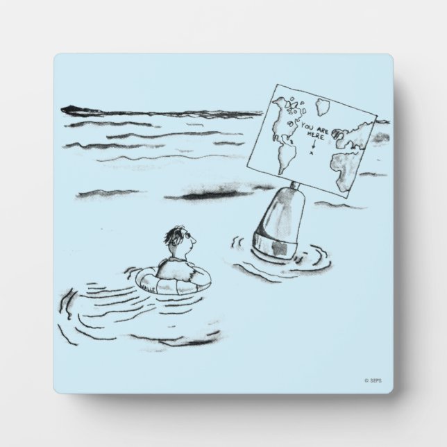 Stranded Fotoplatte (Vorderseite)