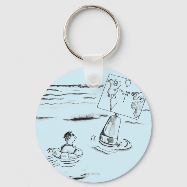 Stranded Schlüsselanhänger (Vorderseite)