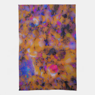 Strandeindruck, Felsen und Muscheln Geschirrtuch