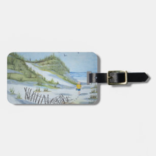 Strandfarbe Gepäckanhänger