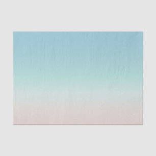 Strandfarben Verlauf Seidenpapier