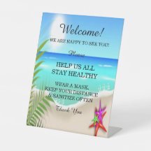 Strandfarbene Hochzeitssicherheit