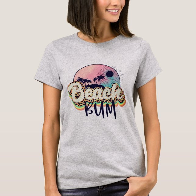 Strandfaulenzer Damen T-Shirt (Vorderseite)