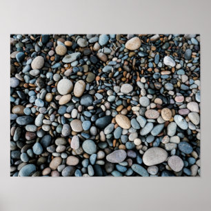 Strandfelsen Druck, Wertposter Papier (Halbglanz) Poster
