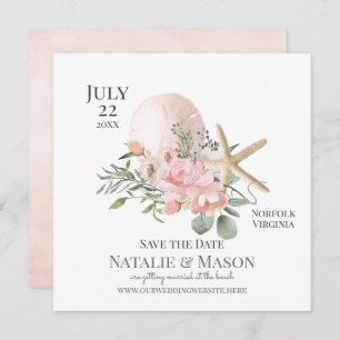 Strandflorensand Dollar Starfish Save the Date