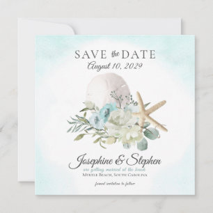 Strandflorensand Dollar Starfish Save the Date