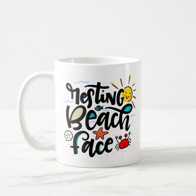 Strandfrische Kaffeetasse (Links)