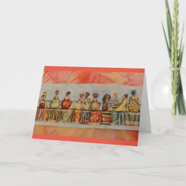 Strandfruchtgammler Karte (Vorderseite)