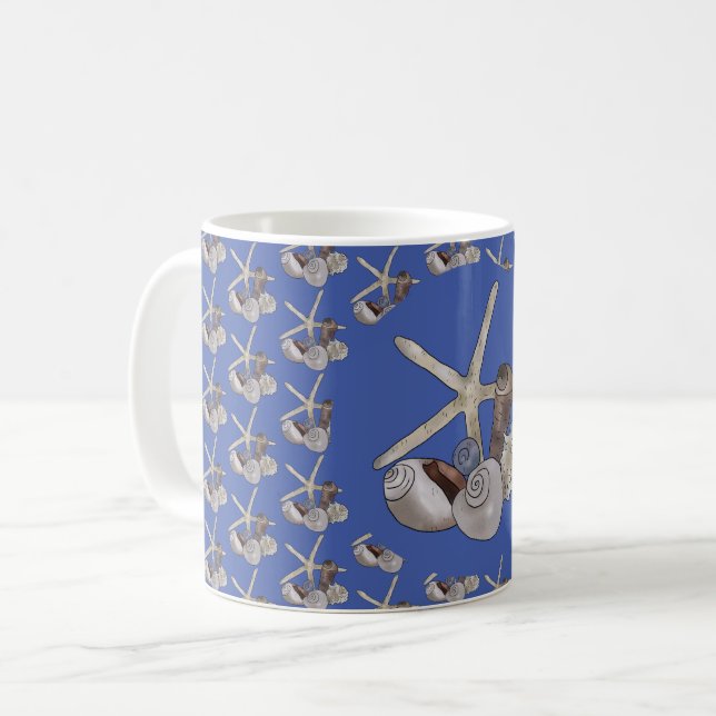 Strandfund  kaffeetasse (Vorderseite Links)