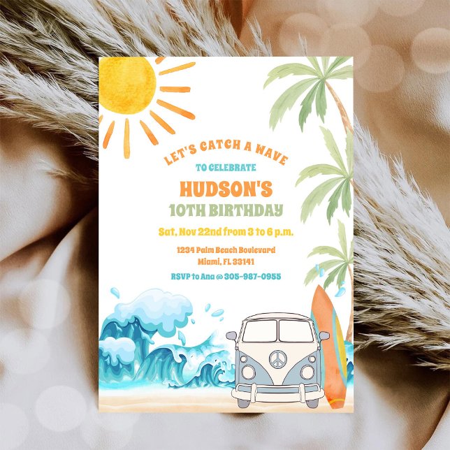 Strandgeburtstagseinladung Einladung (Von Creator hochgeladen)