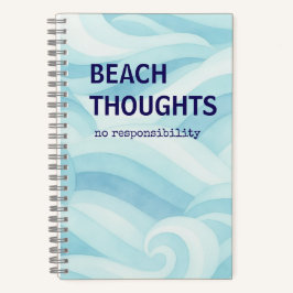 Strandgedanken Journal | Strandvibes Notizbuch
