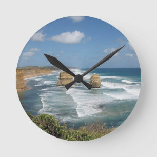 Strandglanz Runde Wanduhr
