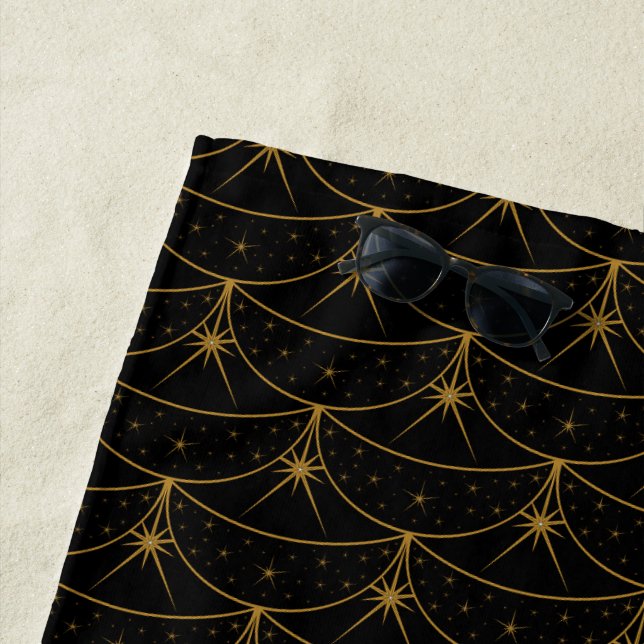 Strandhandtuch für Mond und Stars (Beispiel)