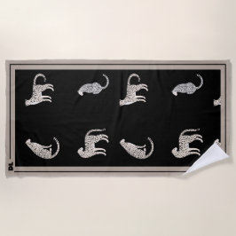 Strandhandtuch Monstera Leaf Pflanze und Individue