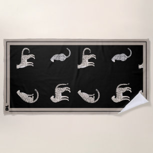 Strandhandtuch Monstera Leaf Pflanze und Individue