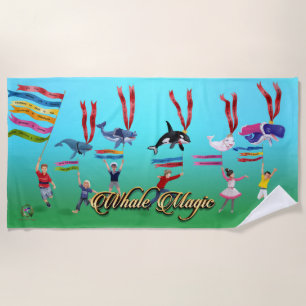 Strandhandtuch Whale Magic Whale Parade!