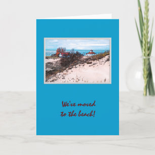 Strandhaus Ankündigung