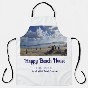 Strandhaus est. Jahr hinzufügen Foto Breitengrad L Schürze