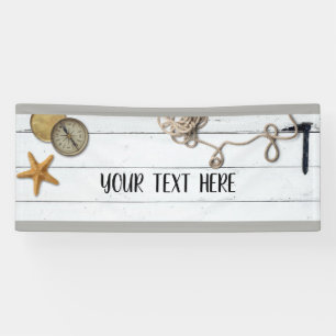 Strandhaus Fahne Banner