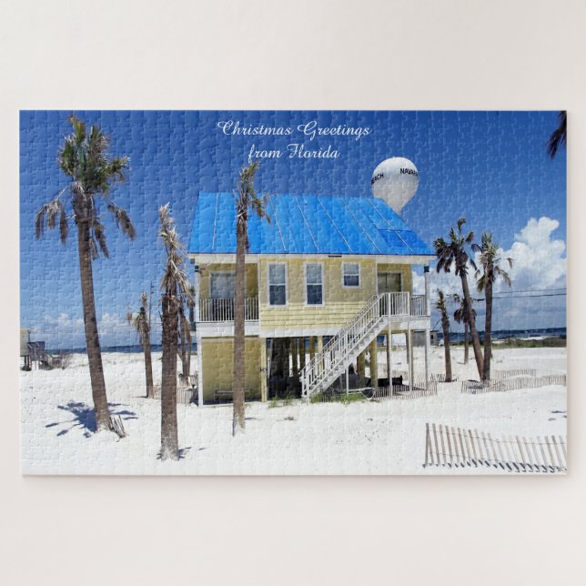 Strandhaus in Florida Jigsaw Puzzle (Horizontal)