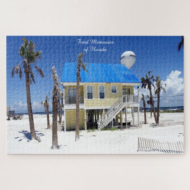 Strandhaus in Florida Jigsaw Puzzle (Horizontal)