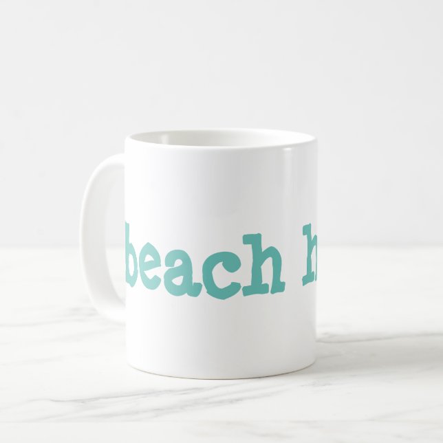 Strandhaus Kaffeetasse (Vorderseite Links)