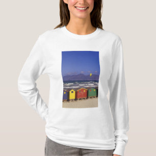Strandhäuschen in der St. James Bay bei Kapstadt,  T-Shirt