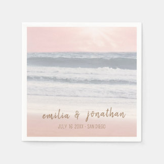 Strandhochzeit | Hochzeit am Meer Serviette