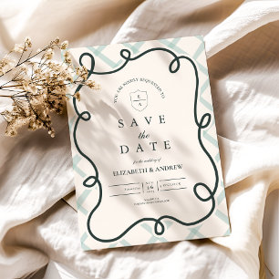 Strandhochzeit im Chic-Stil Save The Date