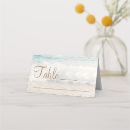 Strandhochzeit Meerhochzeit Platzkarte