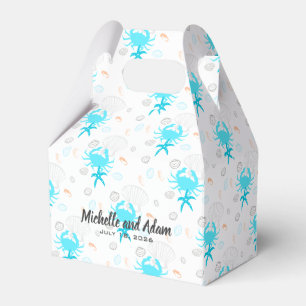 Strandhochzeit Muschel Geschenkschachtel