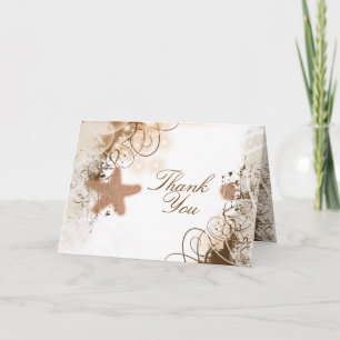 Strandhochzeit-Thema ~ danke