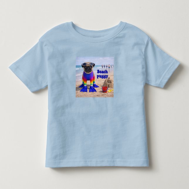 Strandhüpfer Kleinkind T-shirt (Vorderseite)