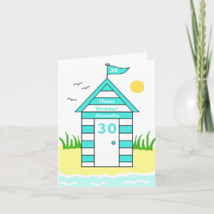 Strandhütte 30er Karte