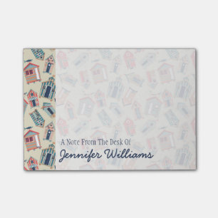 Strandhütte  Name hinzufügen Post-it Klebezettel