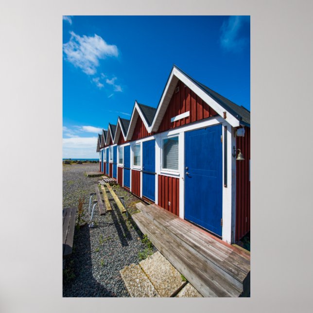 Strandhütten 3 poster (Vorne)