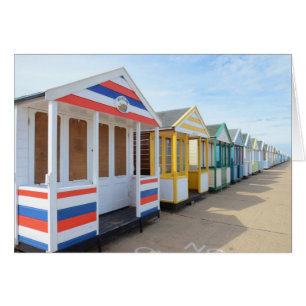 Strandhütten in Ostengland