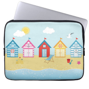 Strandhütten Laptopschutzhülle