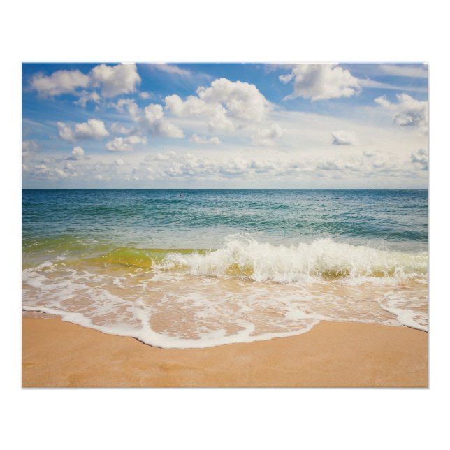 Strandimpression Hörnum 02 Poster (Vorderseite)