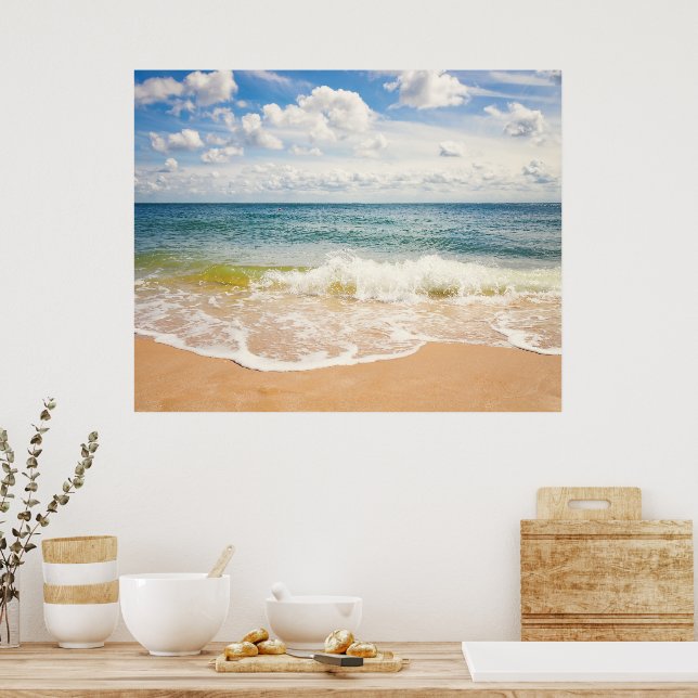 Strandimpression Hörnum 02 Poster (Küche)