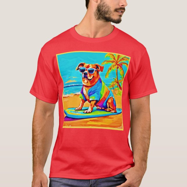 Strandjacke: Surfarm T-Shirt (Vorderseite)