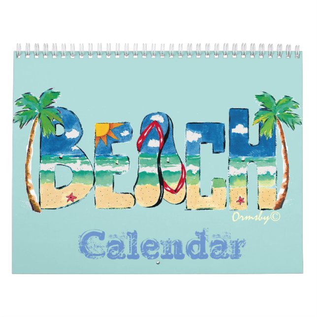 Strandkalender Kalender (Titelbild)