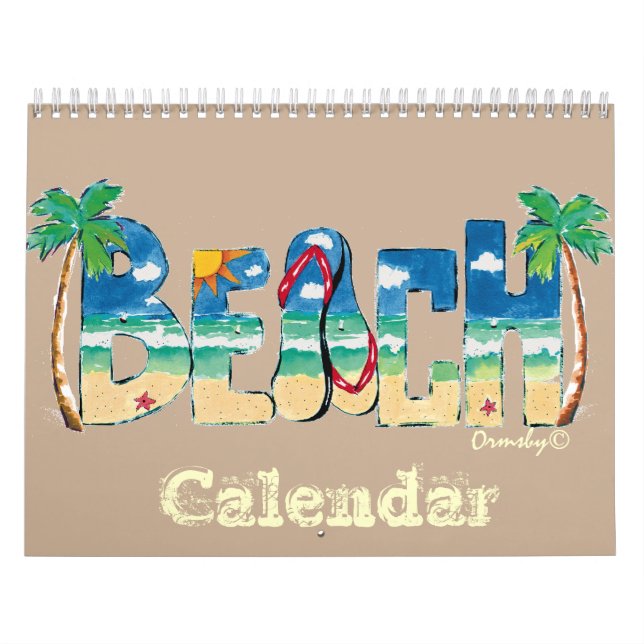 Strandkalender Kalender (Titelbild)