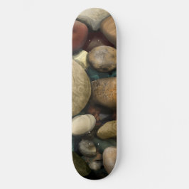 Strandkiesel-Muster Skateboard