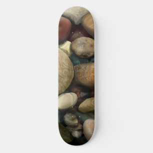 Strandkiesel-Muster Skateboard