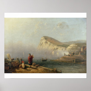 Strandkopf, 1850 (Öl auf Leinwand) Poster