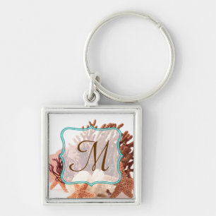 Strandkorallenfisch Sand Ocean Sand Schlüsselkette Schlüsselanhänger