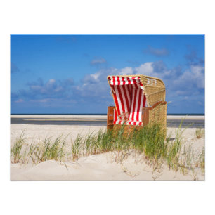 Strandkorb 337 fotodruck